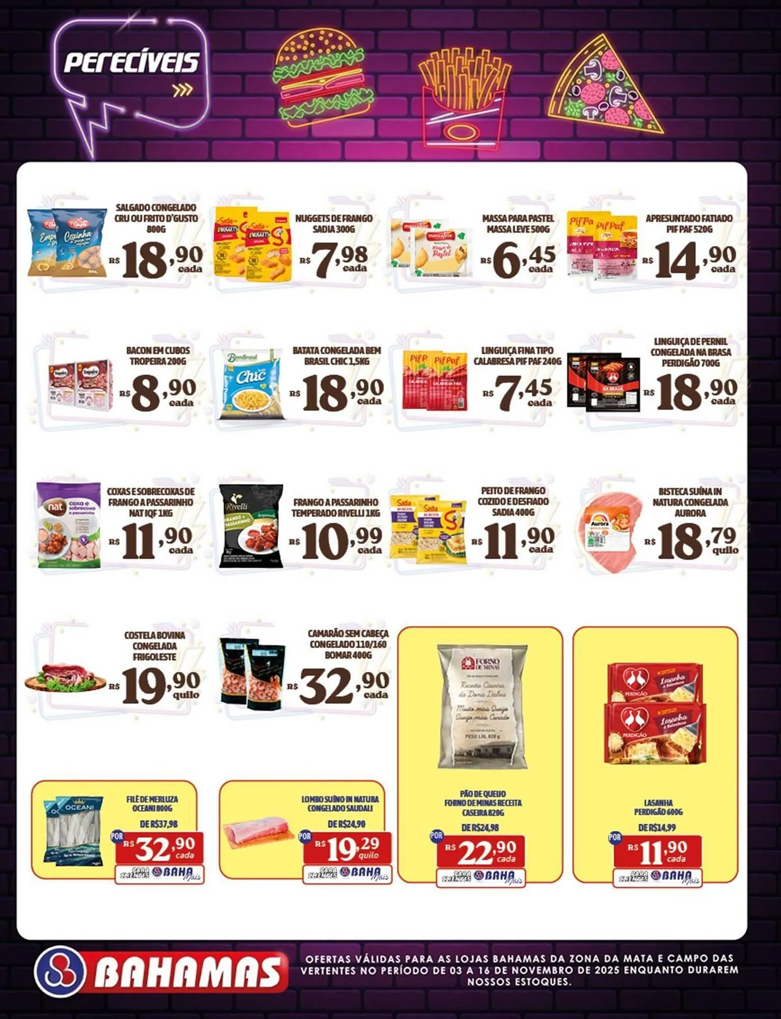 Encarte de Catálogo Bahamas Supermercados 3 de novembro até 16 de novembro 2025 - Pagina 8