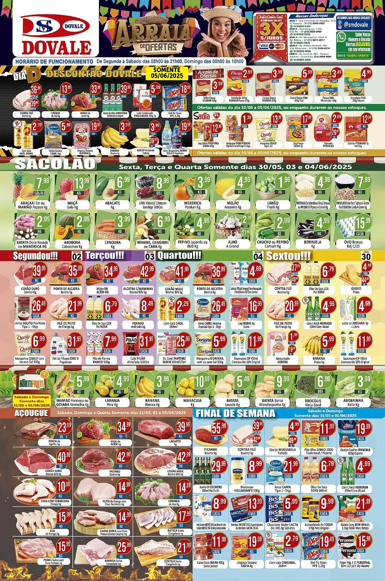 Encarte de Catálogo Dovale 30 de maio até 5 de junho 2025 - Pagina 1