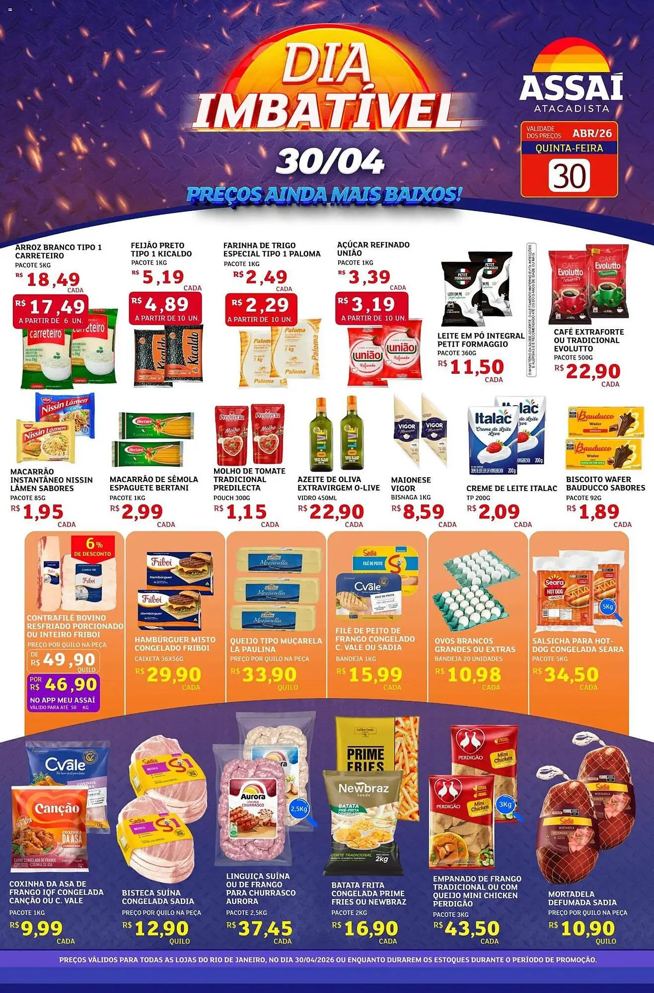 Encarte de Encarte Assaí Atacadista 30 de abril até 30 de abril 2026 - Pagina 1