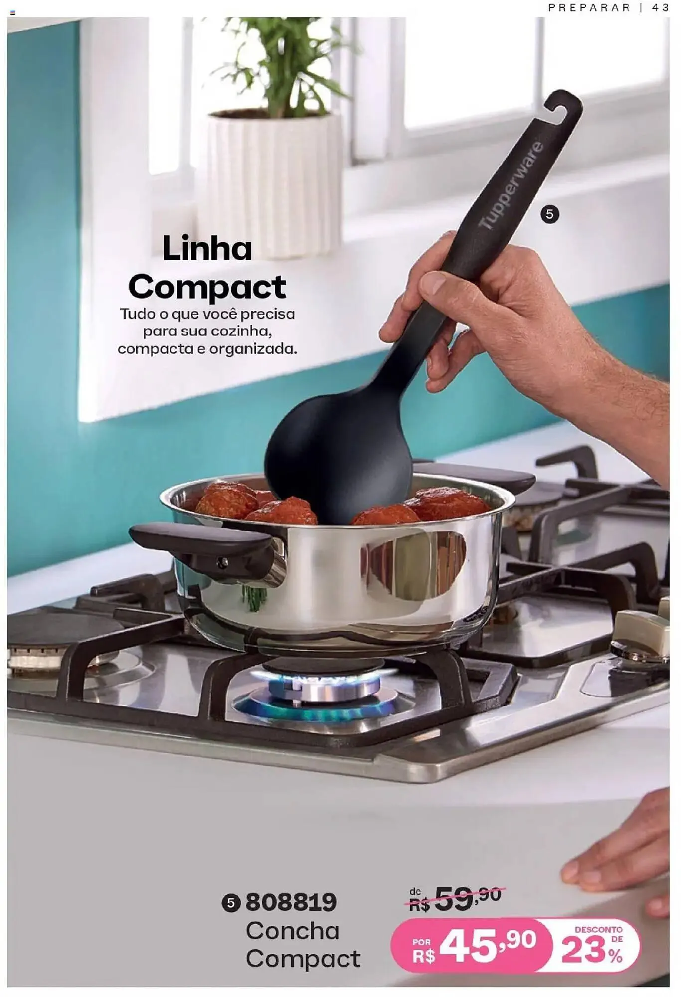 Encarte de Catálogo Tupperware 1 de agosto até 31 de agosto 2025 - Pagina 43