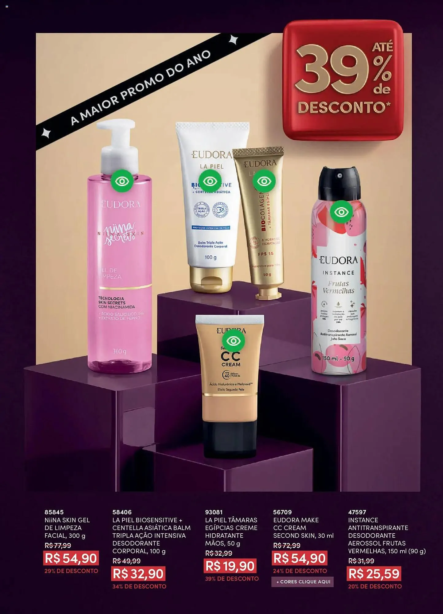 Encarte de Catálogo Eudora 29 de outubro até 27 de novembro 2025 - Pagina 118