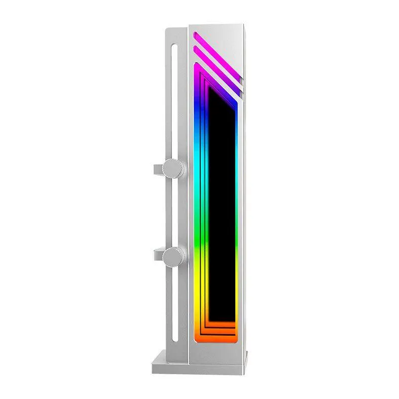 Suporte Para Placa de Video Acegeek Infinity, ARGB, Branco, AG-INFINITY-WH