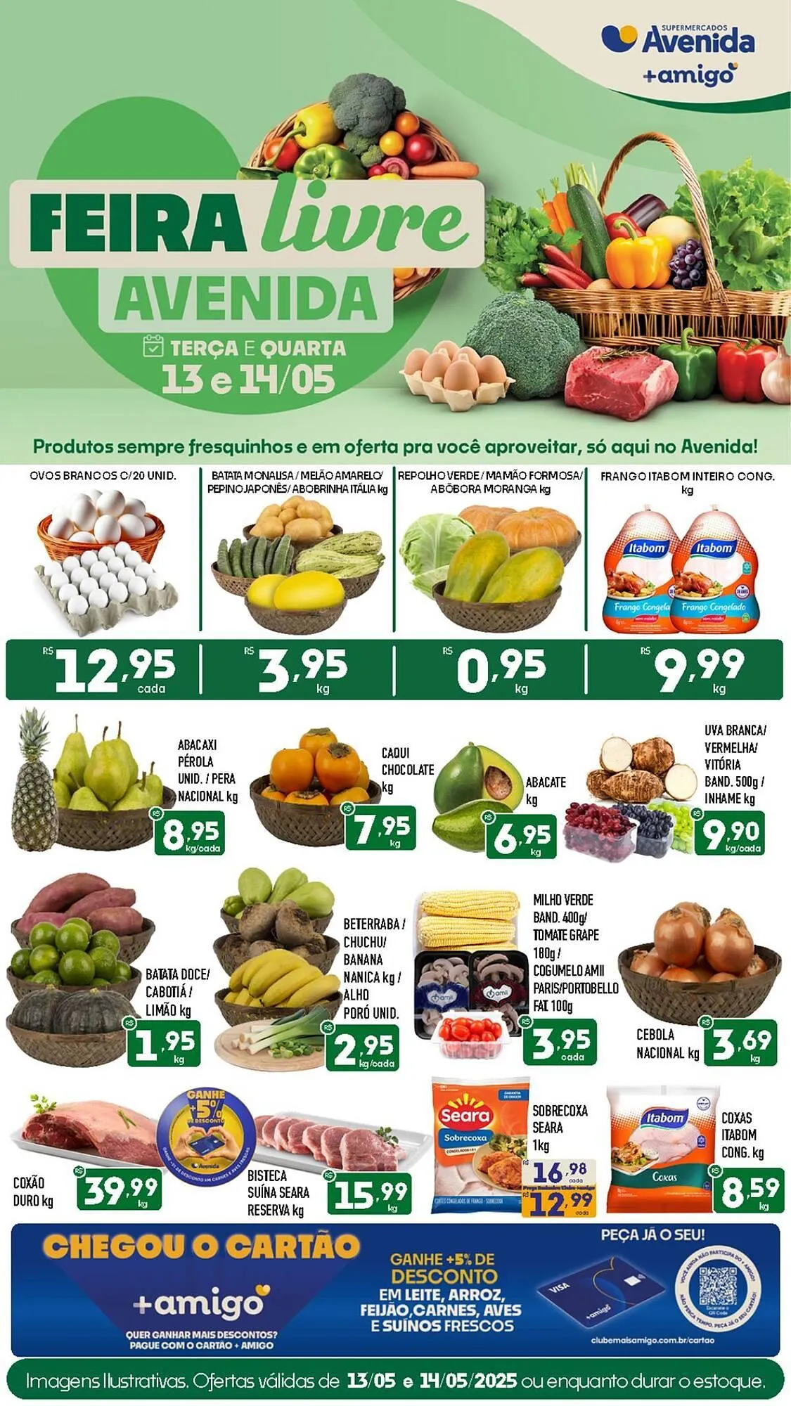 Encarte de Catálogo Supermercados Avenida 14 de maio até 23 de maio 2025 - Pagina 1