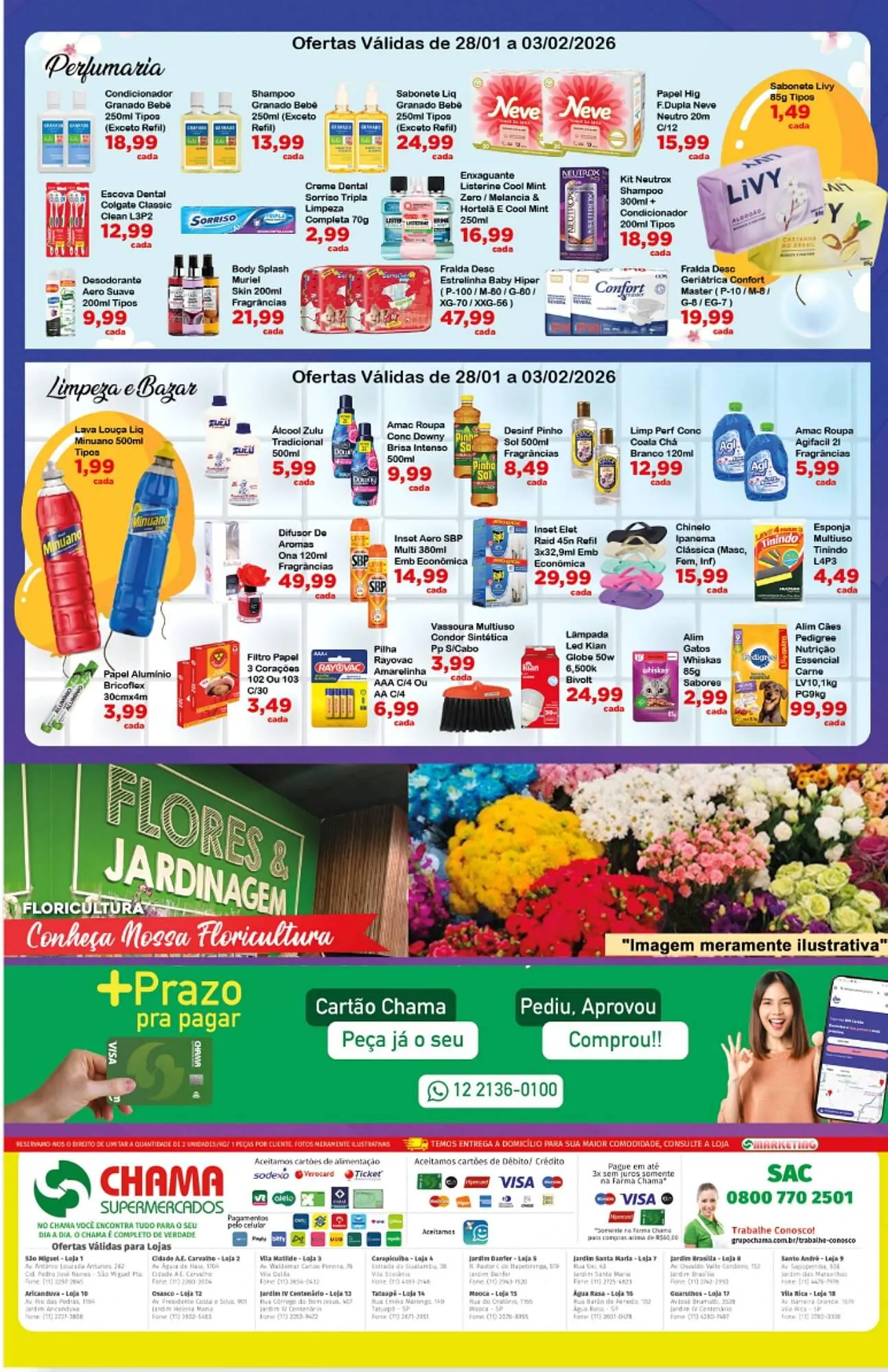 Encarte de Catálogo Chama Supermercados 28 de janeiro até 3 de fevereiro 2026 - Pagina 4