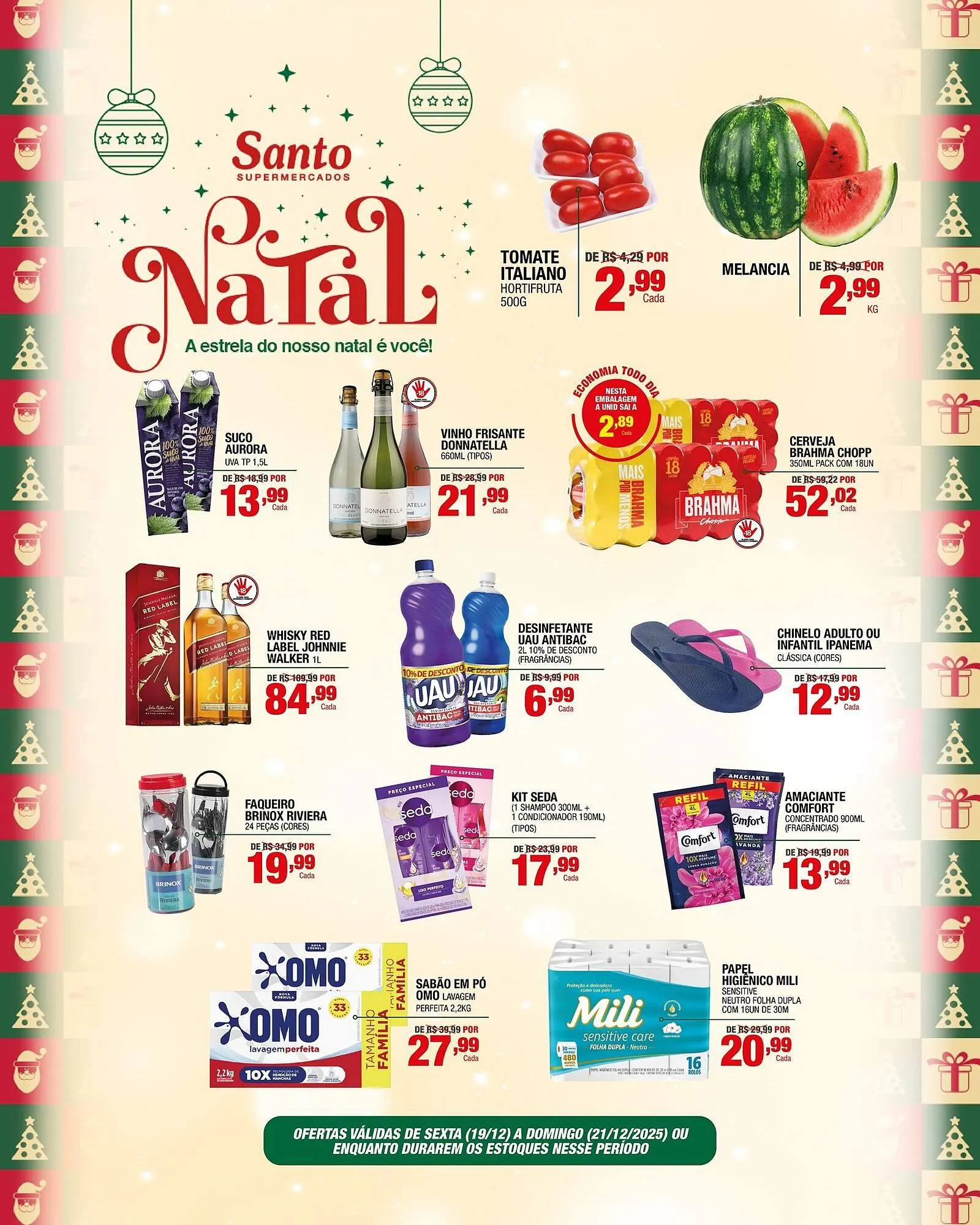 Encarte de Catálogo Santo Supermercados 21 de dezembro até 27 de dezembro 2025 - Pagina 3