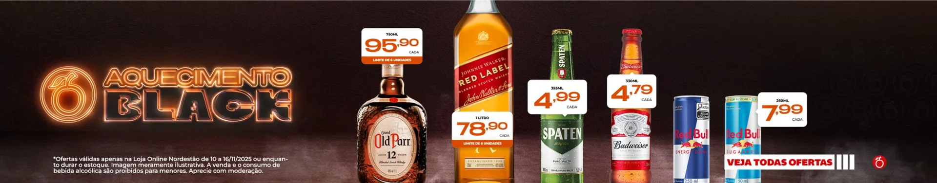 Encarte de Encarte Nordestão 10 de novembro até 16 de novembro 2025 - Pagina 1