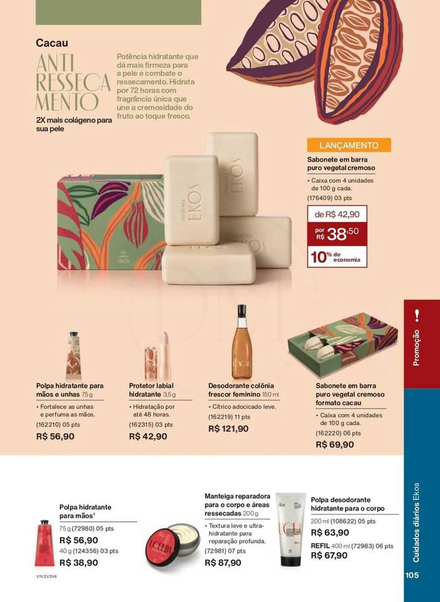 Encarte de Catálogo Natura 24 de abril até 30 de maio 2025 - Pagina 105