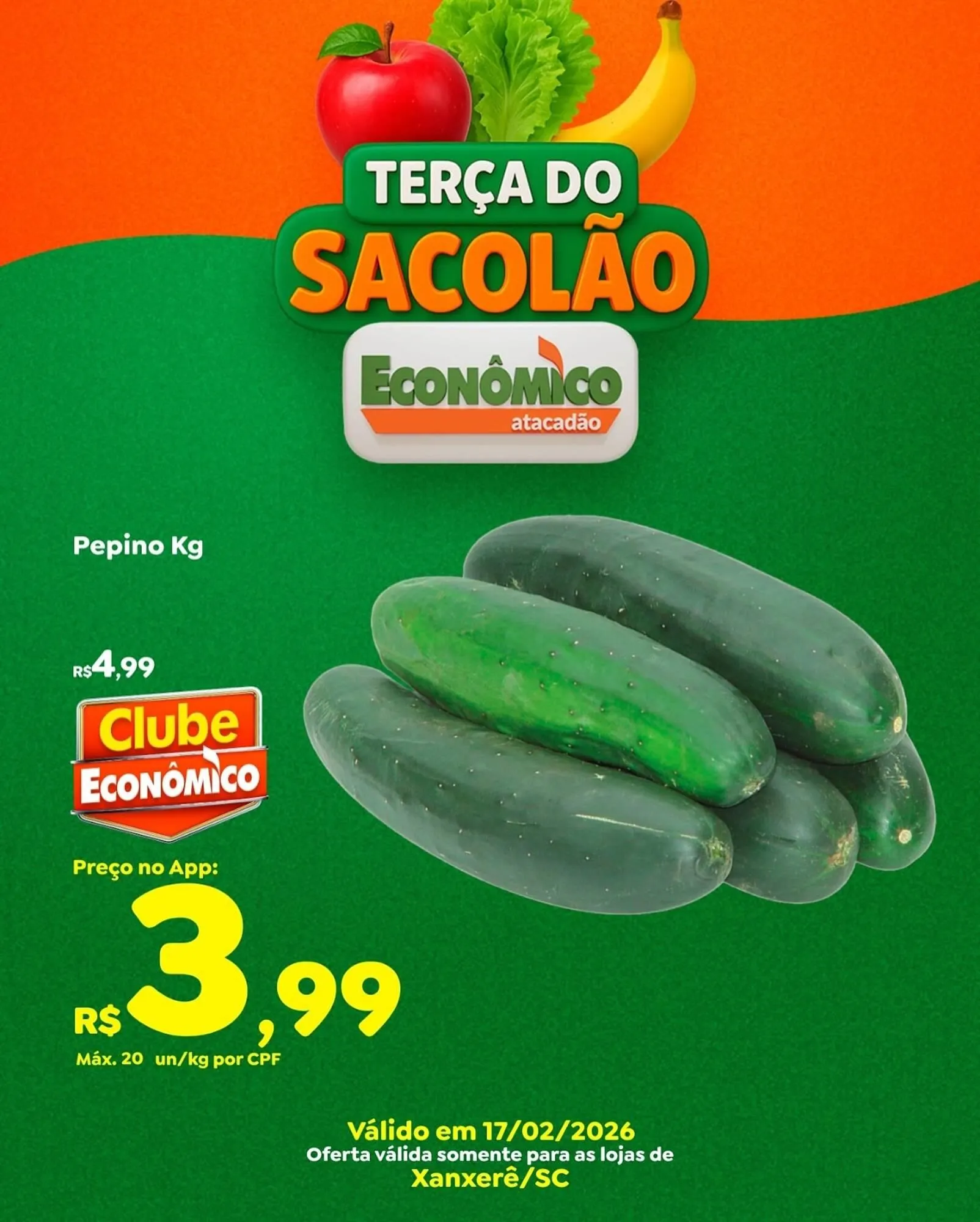 Encarte de Catálogo Econômico Atacadão 17 de fevereiro até 17 de fevereiro 2026 - Pagina 3