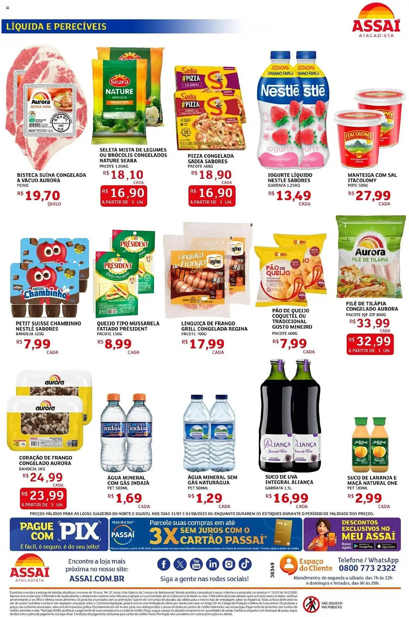 Encarte de Catálogo Assaí Atacadista 31 de julho até 2 de agosto 2025 - Pagina 2