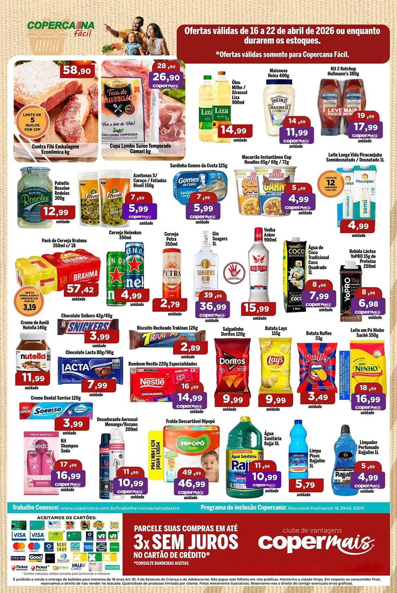 Encarte de Tabloide Copercana 16 de abril até 22 de abril 2026 - Pagina 2