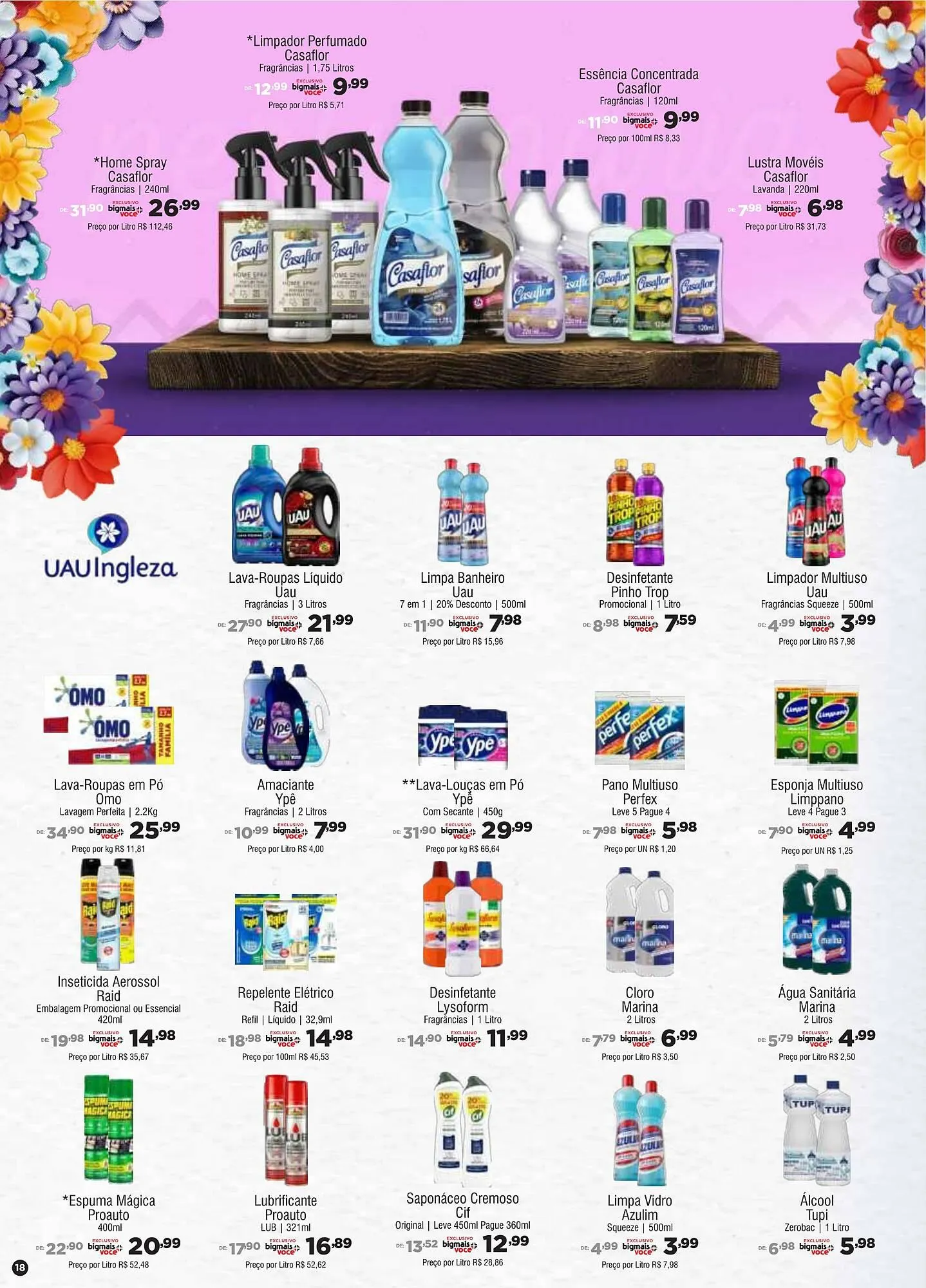 Encarte de Catálogo Big Mais Supermercados 23 de abril até 13 de maio 2025 - Pagina 18