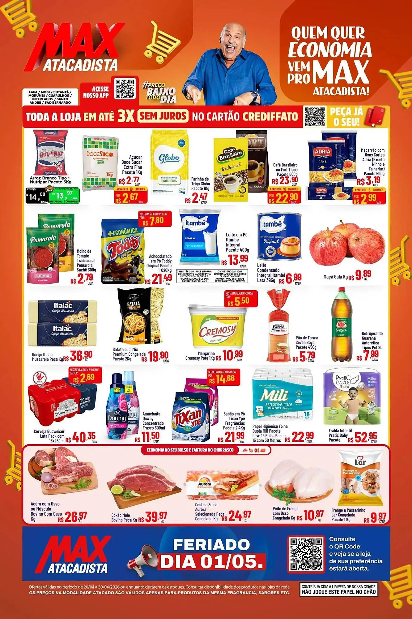 Encarte de Encarte Max Atacadista 20 de abril até 30 de abril 2026 - Pagina 1