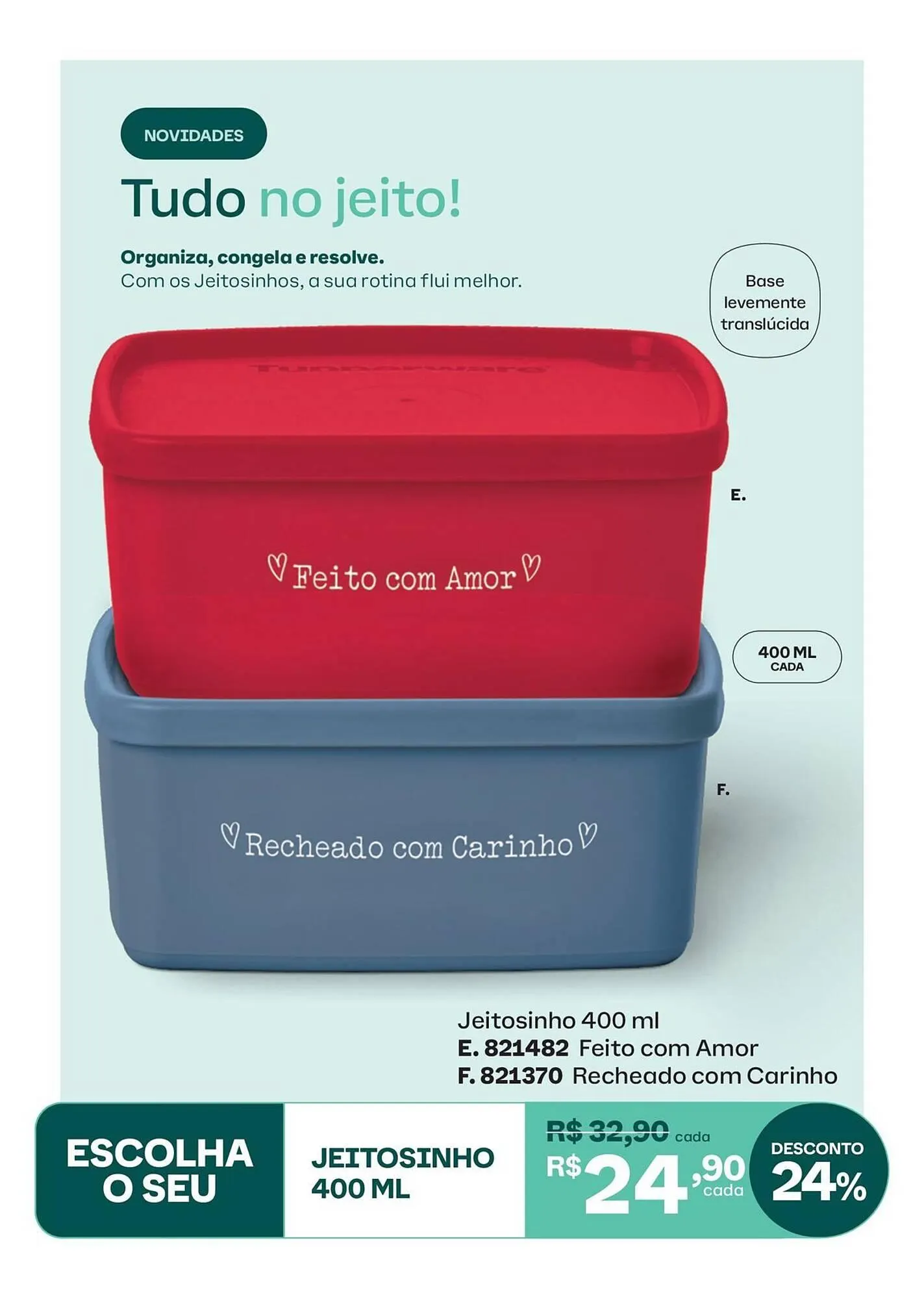 Encarte de Catálogo Tupperware 8 de maio até 31 de maio 2026 - Pagina 47