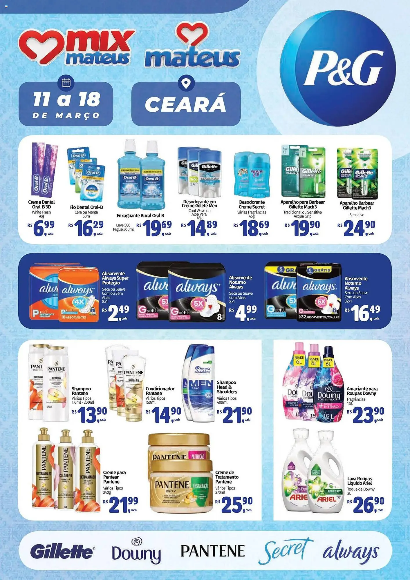 Encarte de Catálogo Supermercados Mateus 11 de março até 18 de março 2026 - Pagina 1