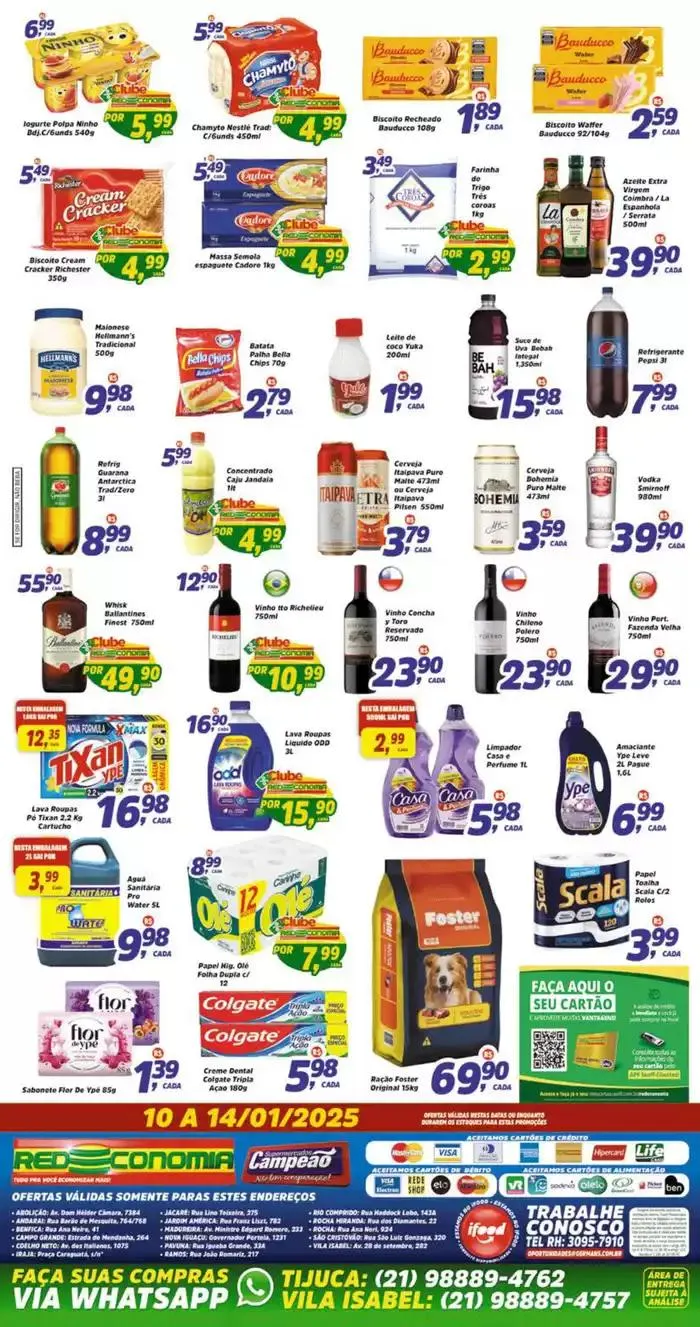 Encarte de Ofertas Supermercados Campeão 10 de janeiro até 14 de janeiro 2025 - Pagina 2