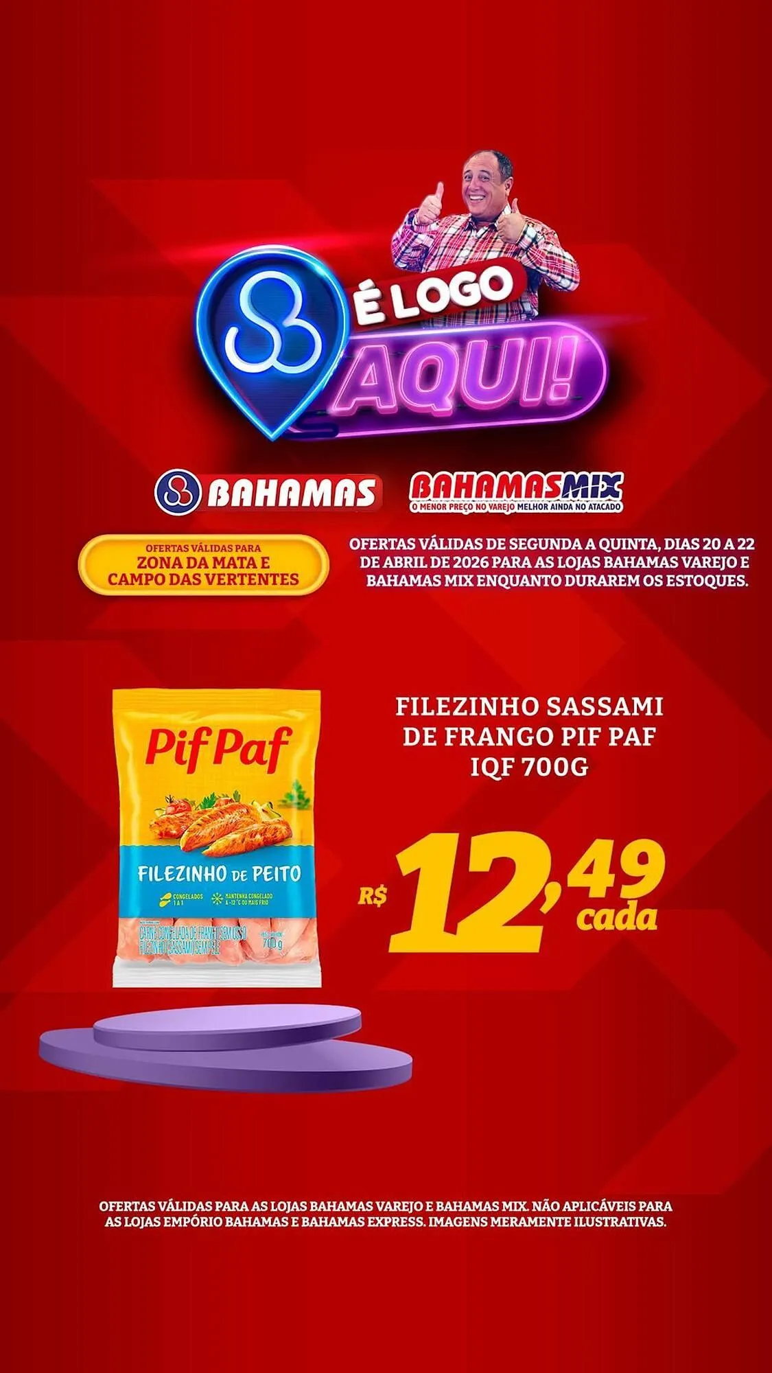 Encarte de Catálogo Bahamas Supermercados 20 de abril até 22 de abril 2026 - Pagina 5