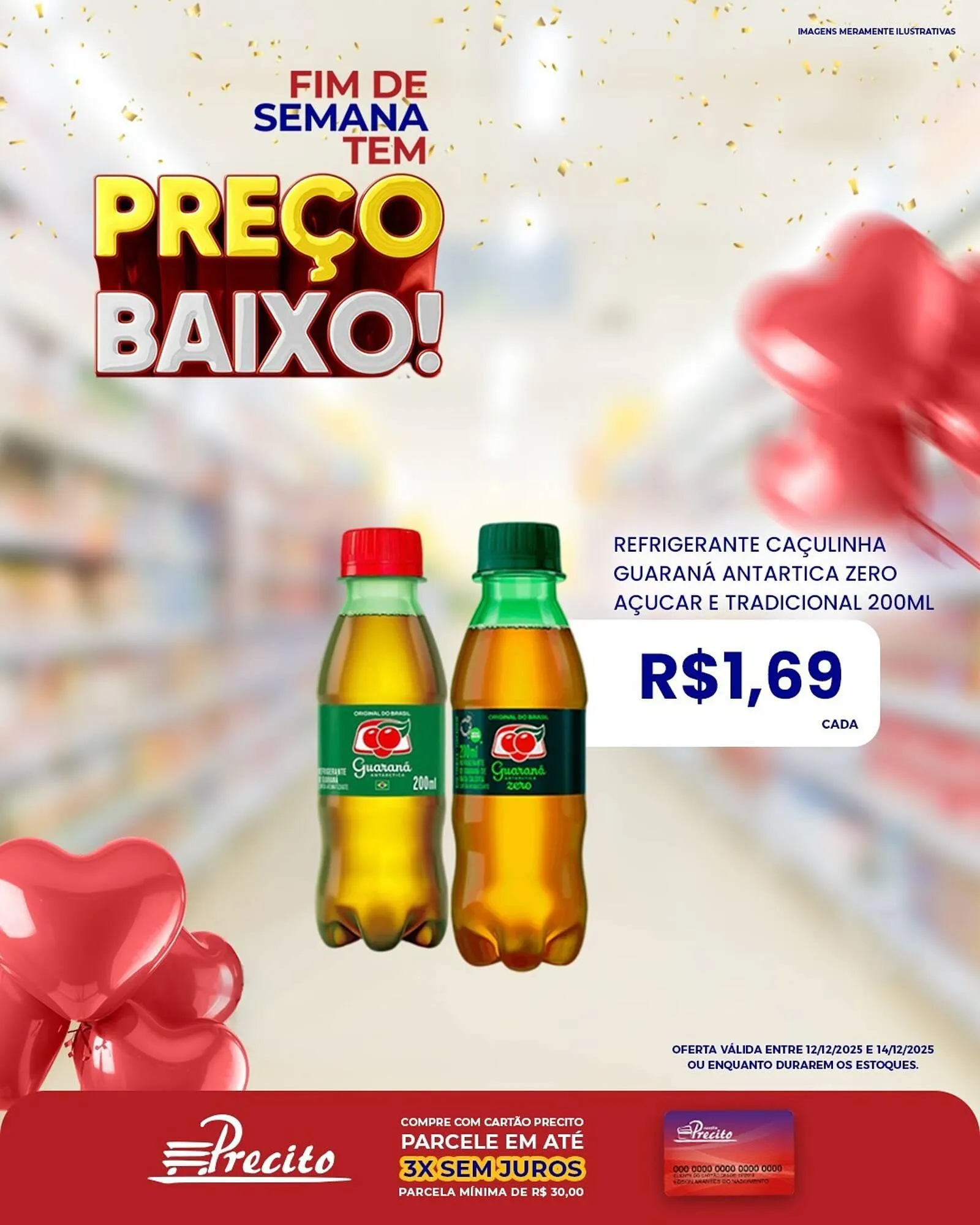 Encarte de Catálogo Supermercado Precito 12 de dezembro até 14 de dezembro 2025 - Pagina 2
