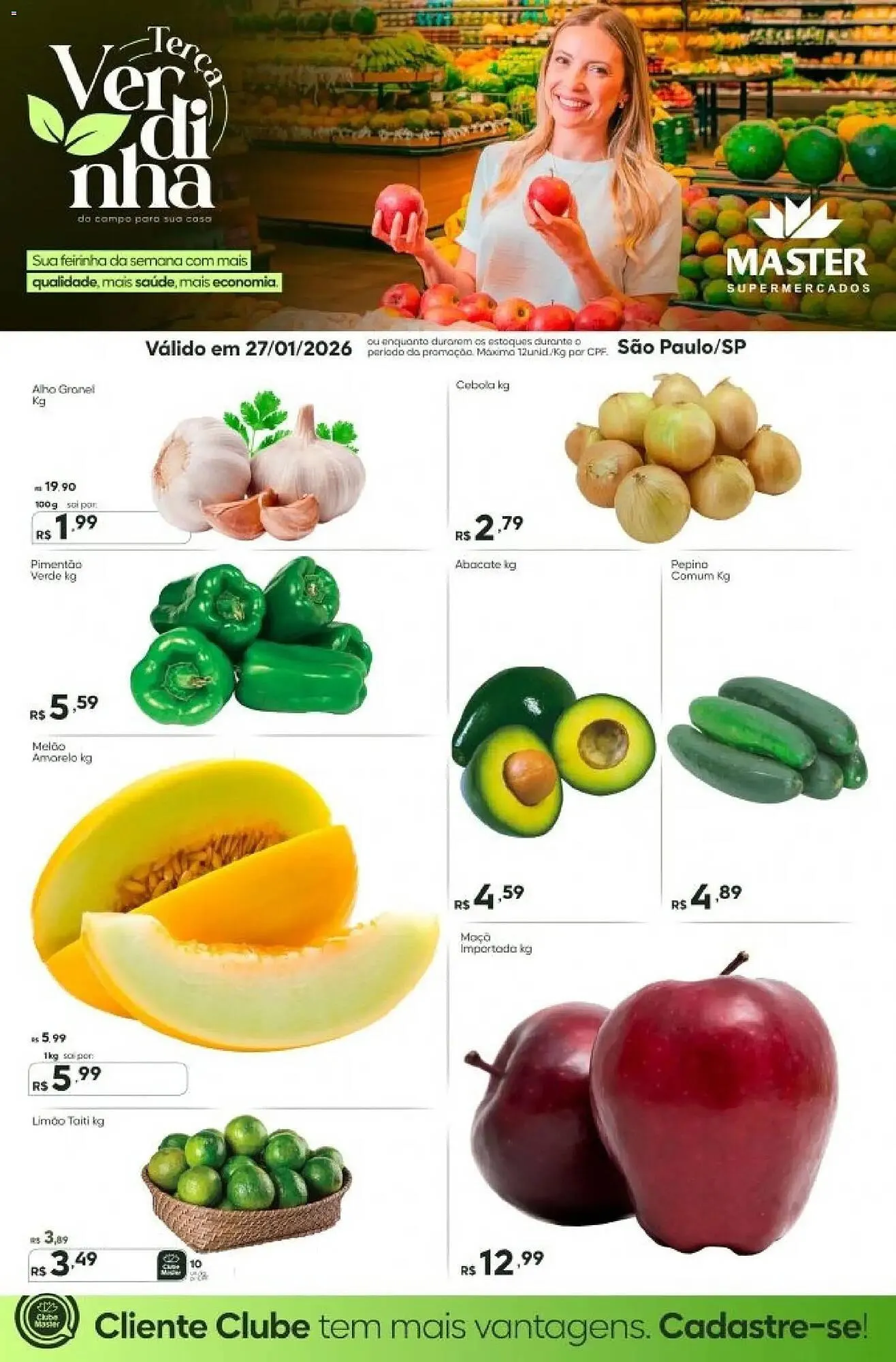 Folheto Master Supermercados - 1