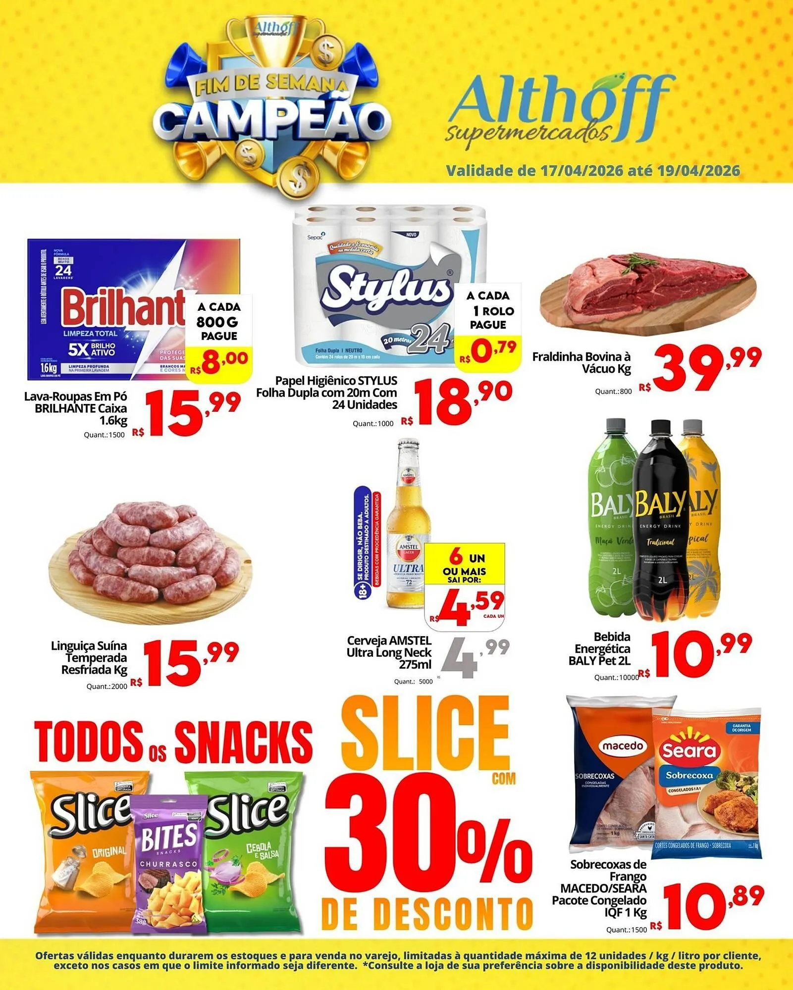 Encarte de Encarte Althoff Supermercados 17 de abril até 19 de abril 2026 - Pagina 2