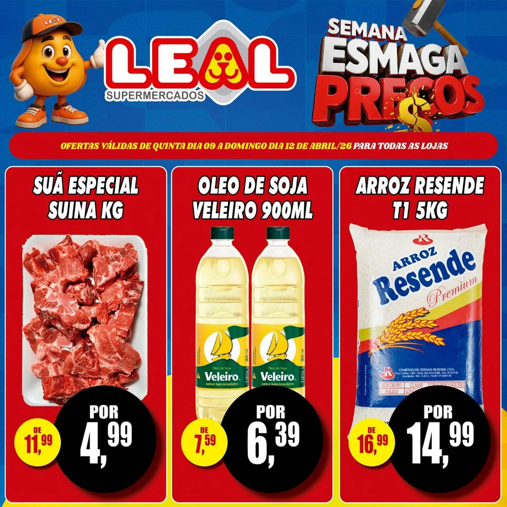 Encarte de Folheto Supermercado leal 10 de abril até 12 de abril 2026 - Pagina 5