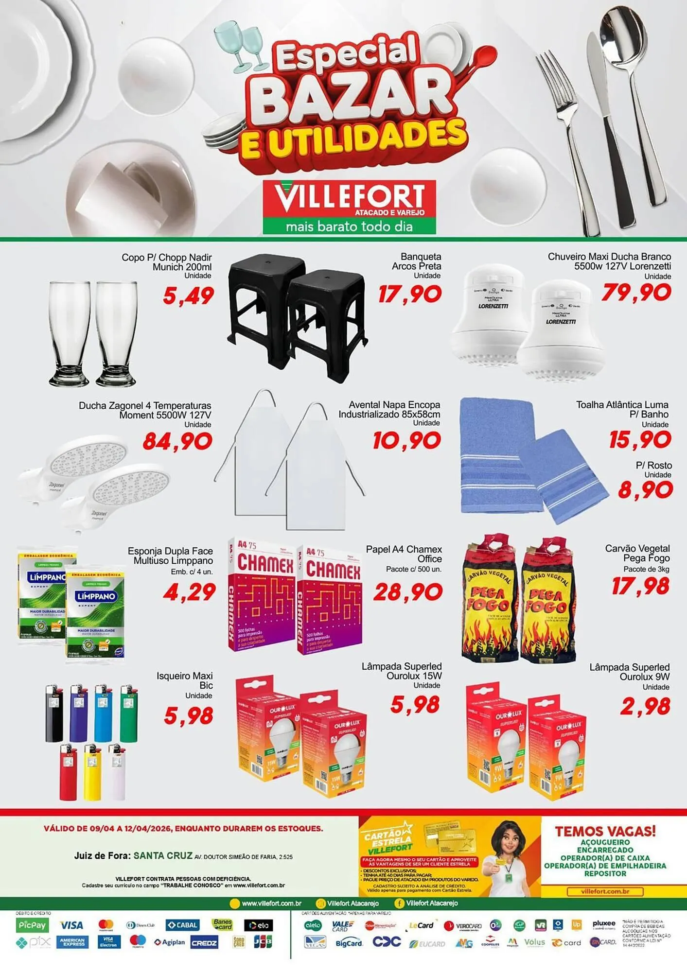Encarte de Catálogo Villefort Atacadista 9 de abril até 12 de abril 2026 - Pagina 2