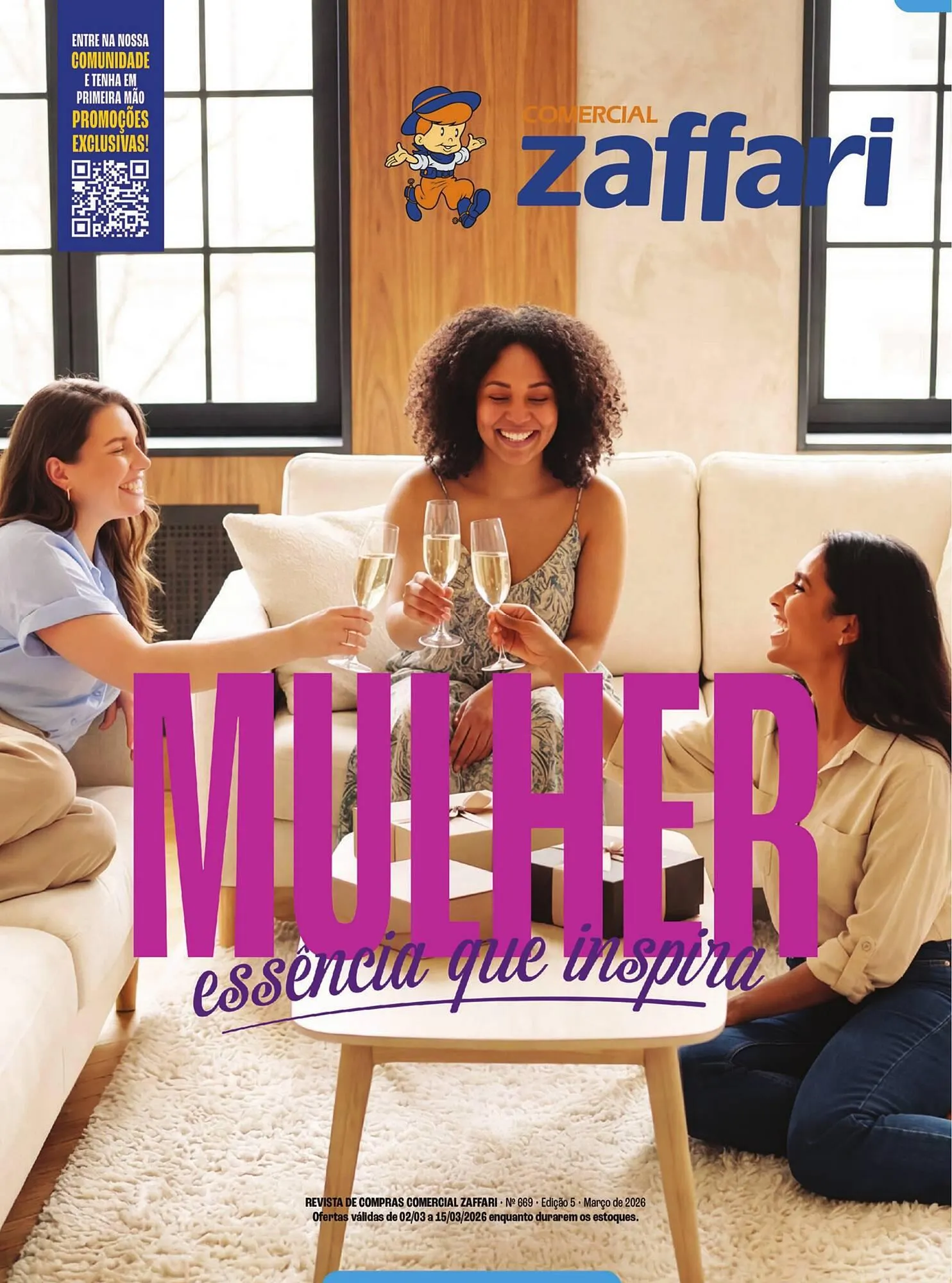Encarte de Encarte Comercial Zaffari 3 de março até 9 de março 2026 - Pagina 1