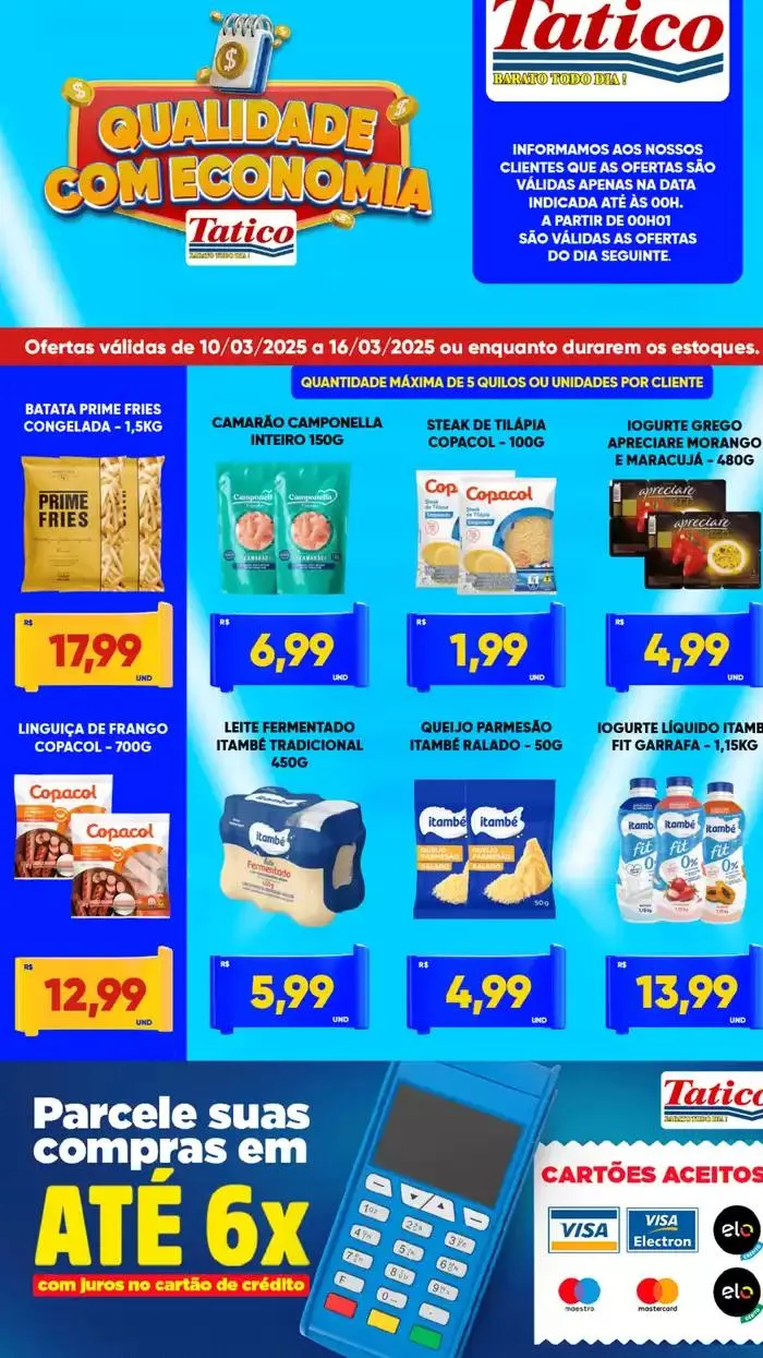 Encarte de Nossas melhores ofertas para você 10 de março até 16 de março 2025 - Pagina 1