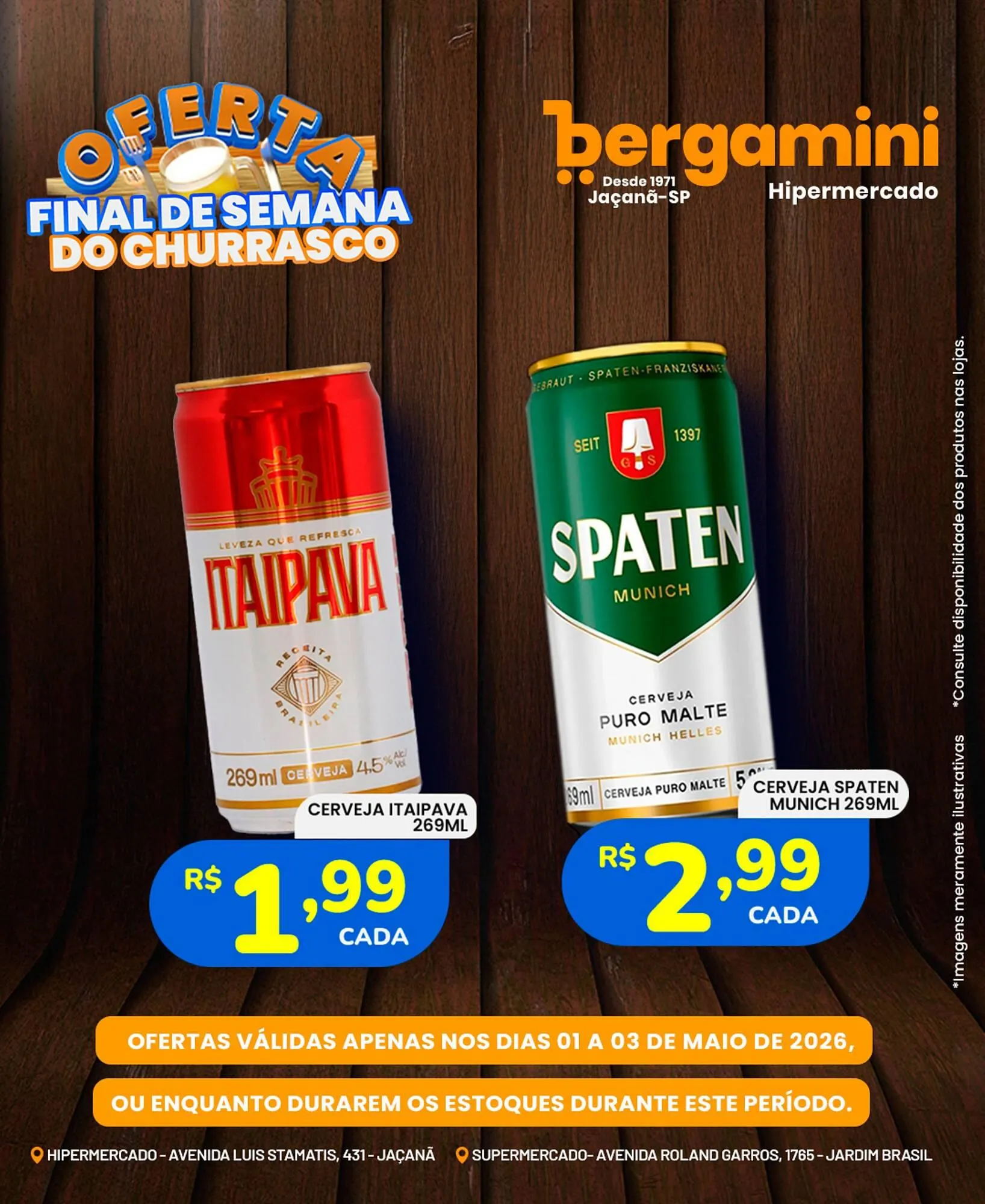 Encarte de Catálogo Supermercado Bergamini 1 de maio até 3 de maio 2026 - Pagina 12
