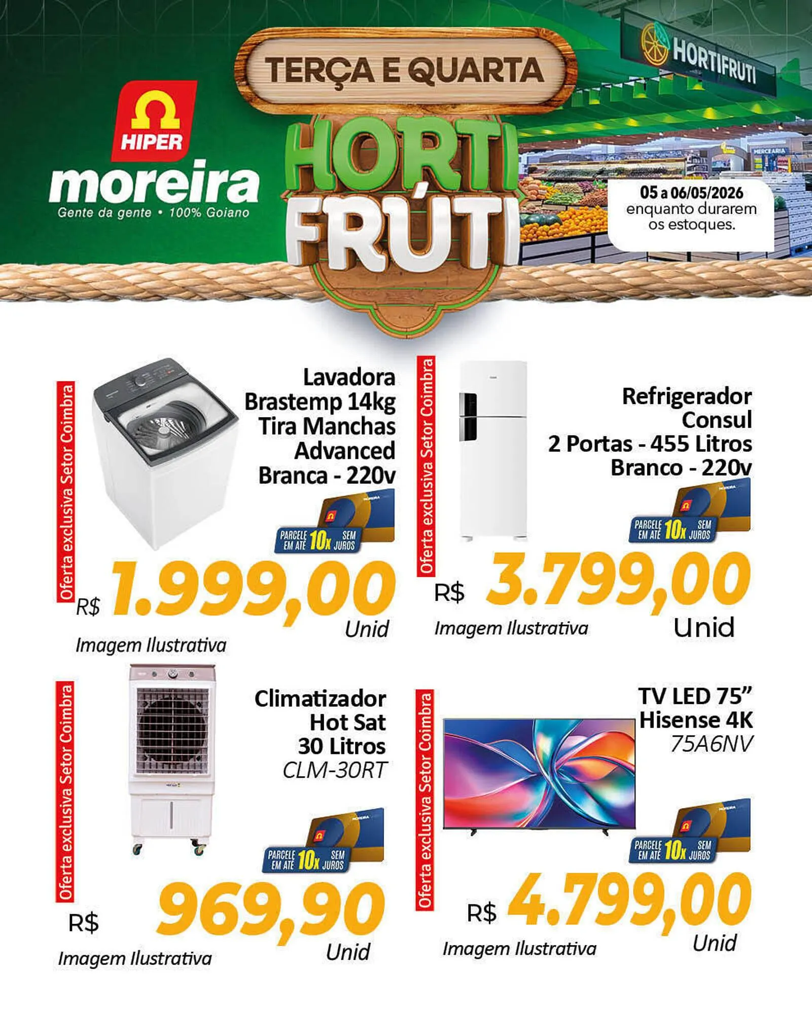 Encarte de Catálogo Hiper Moreira 5 de maio até 6 de maio 2026 - Pagina 9