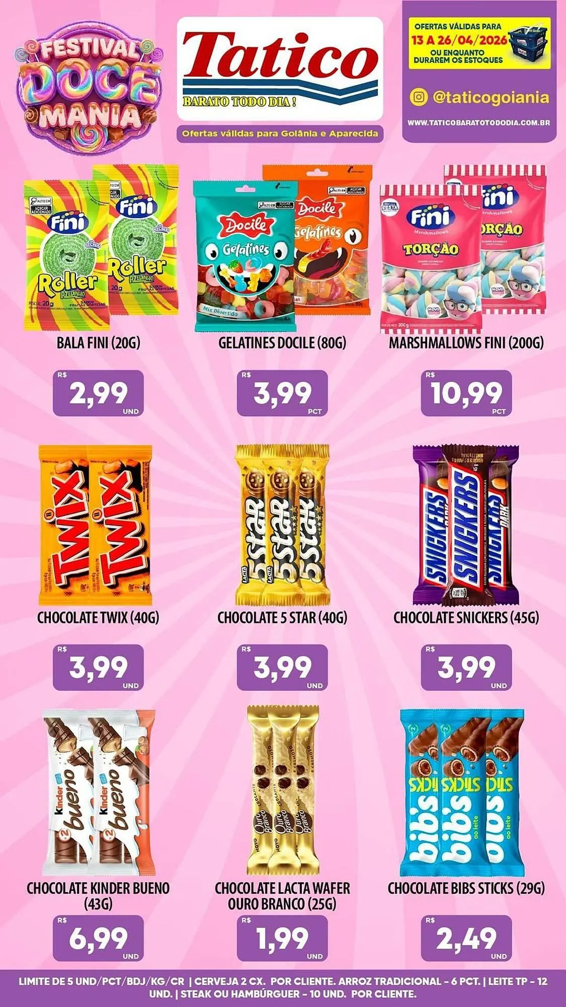 Encarte de Tabloide Tatico 16 de abril até 16 de abril 2026 - Pagina 33