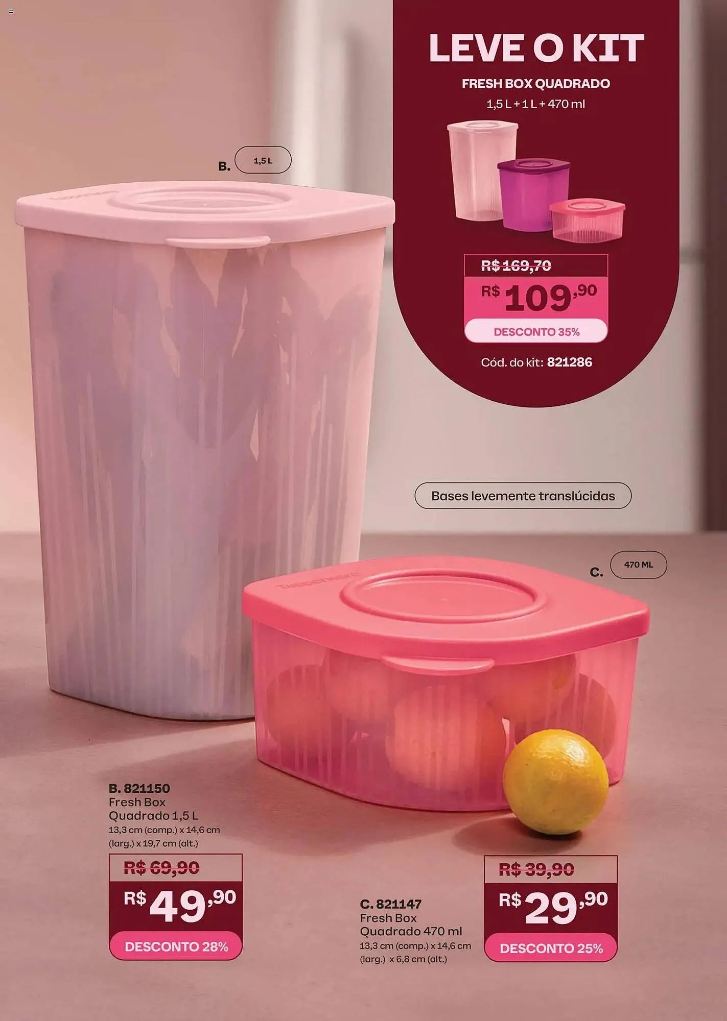 Encarte de Catálogo Tupperware 1 de fevereiro até 28 de fevereiro 2026 - Pagina 35