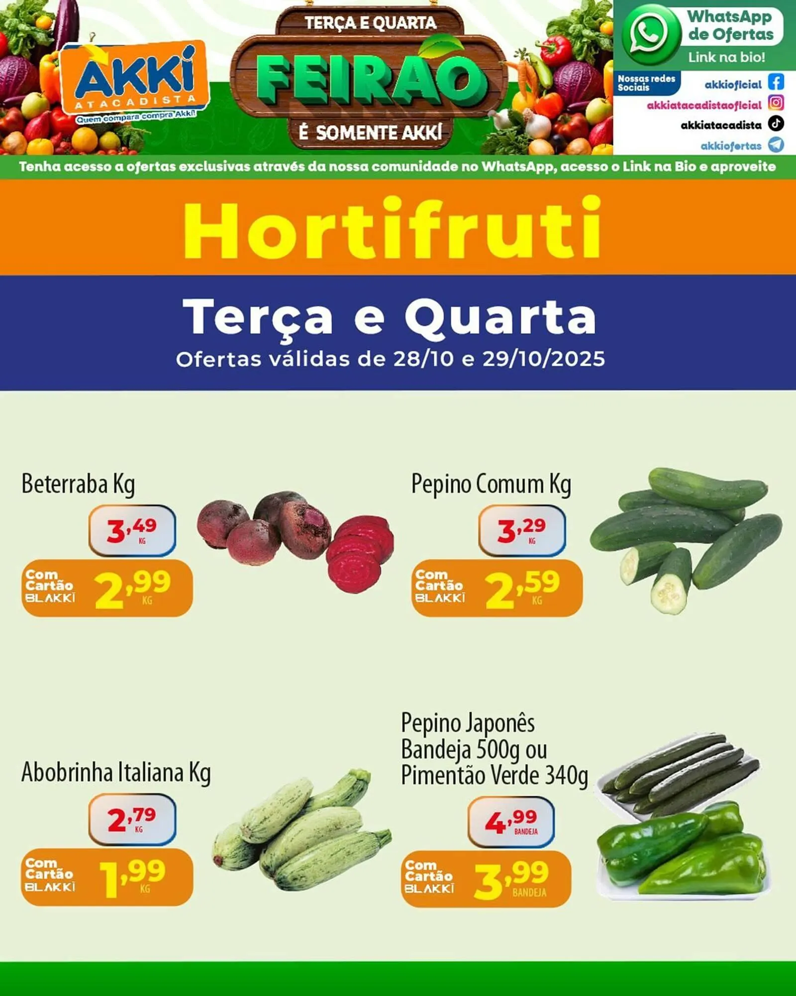 Encarte de Folheto Akki Atacadista 28 de outubro até 29 de outubro 2025 - Pagina 4