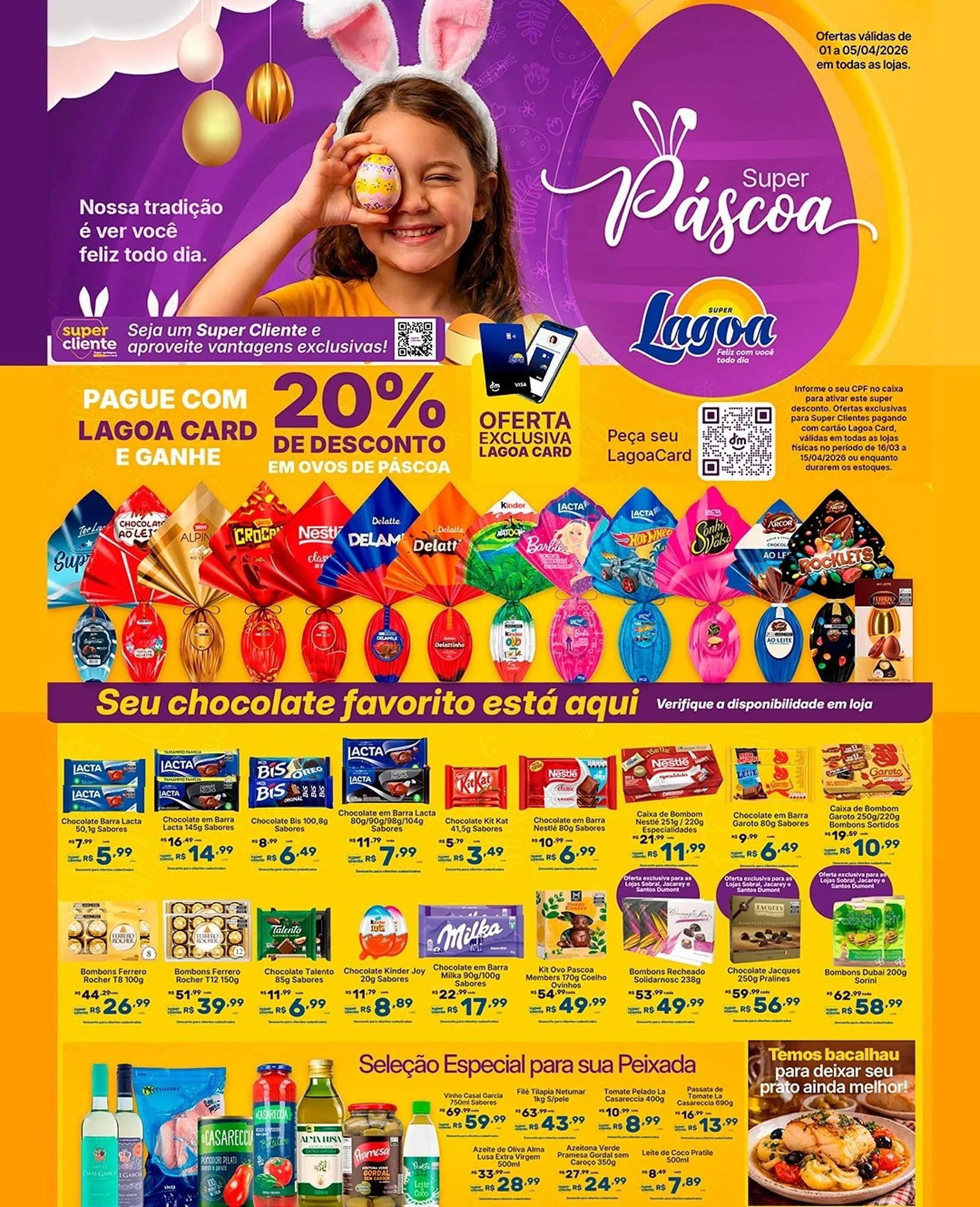 Encarte de Encarte Super Lagoa 1 de abril até 5 de abril 2026 - Pagina 2