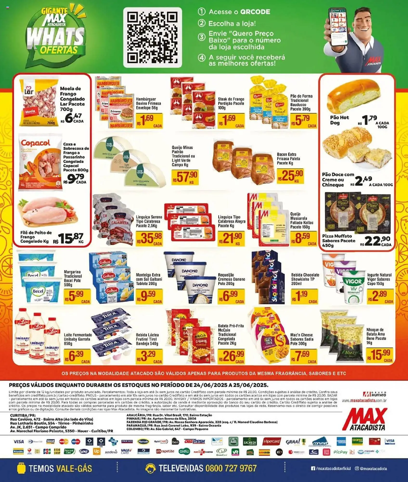 Encarte de Catálogo Max Atacadista 24 de junho até 26 de junho 2025 - Pagina 2