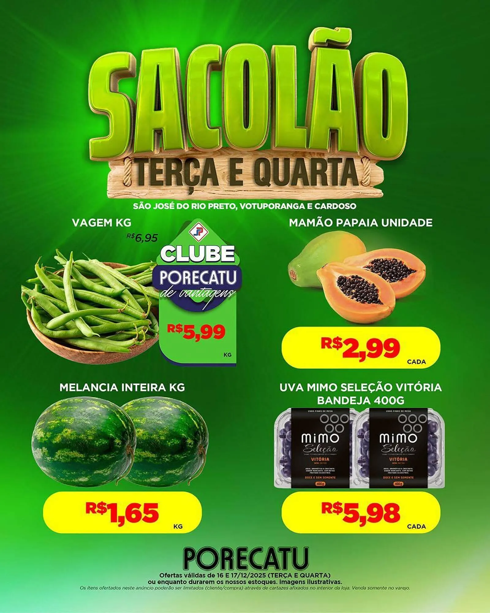 Encarte de Catálogo Supermercado Porecatu 16 de dezembro até 17 de dezembro 2025 - Pagina 5