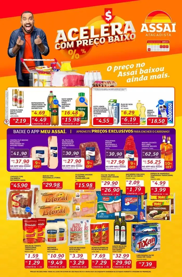 Encarte de Ofertas especiais atraentes para todos 3 de abril até 6 de abril 2025 - Pagina 1