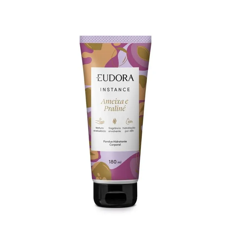 Fondue Hidratante Desodorante Corporal Instance Ameixa e Praliné 180ml