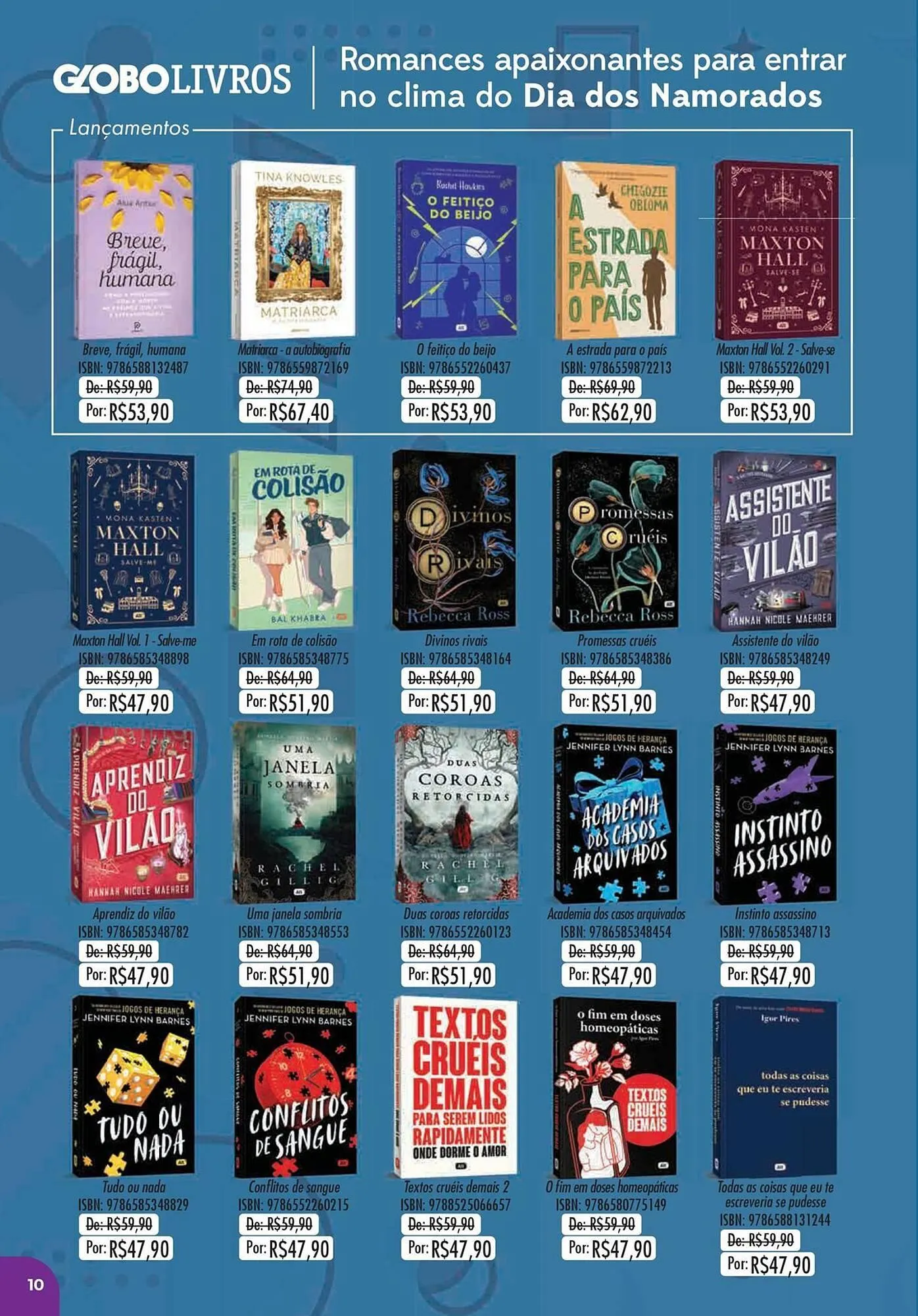 Encarte de Catálogo Livraria Leitura 27 de maio até 13 de julho 2025 - Pagina 10