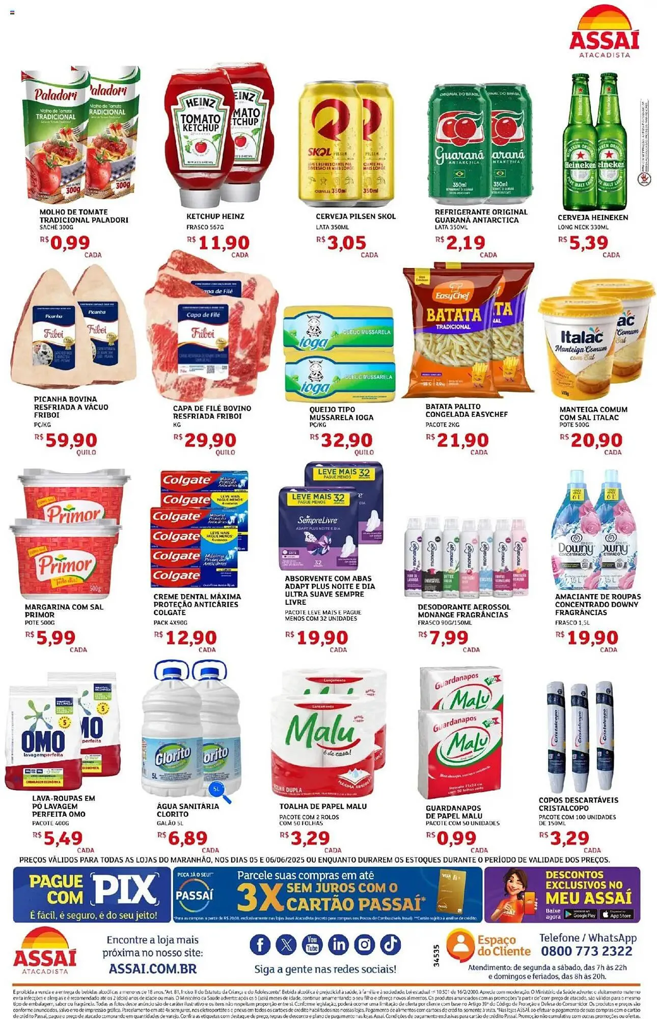 Encarte de Catálogo Assaí Atacadista 5 de junho até 6 de junho 2025 - Pagina 2
