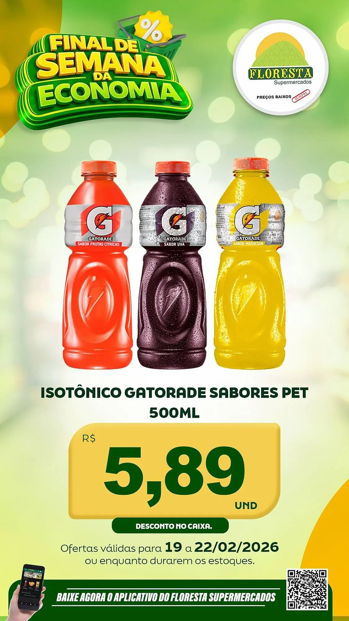 Encarte de Catálogo Floresta Supermercados 19 de fevereiro até 22 de fevereiro 2026 - Pagina 45