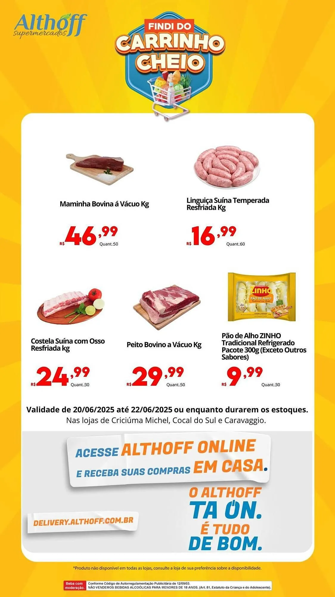 Encarte de Catálogo Althoff Supermercados 20 de junho até 22 de junho 2025 - Pagina 2