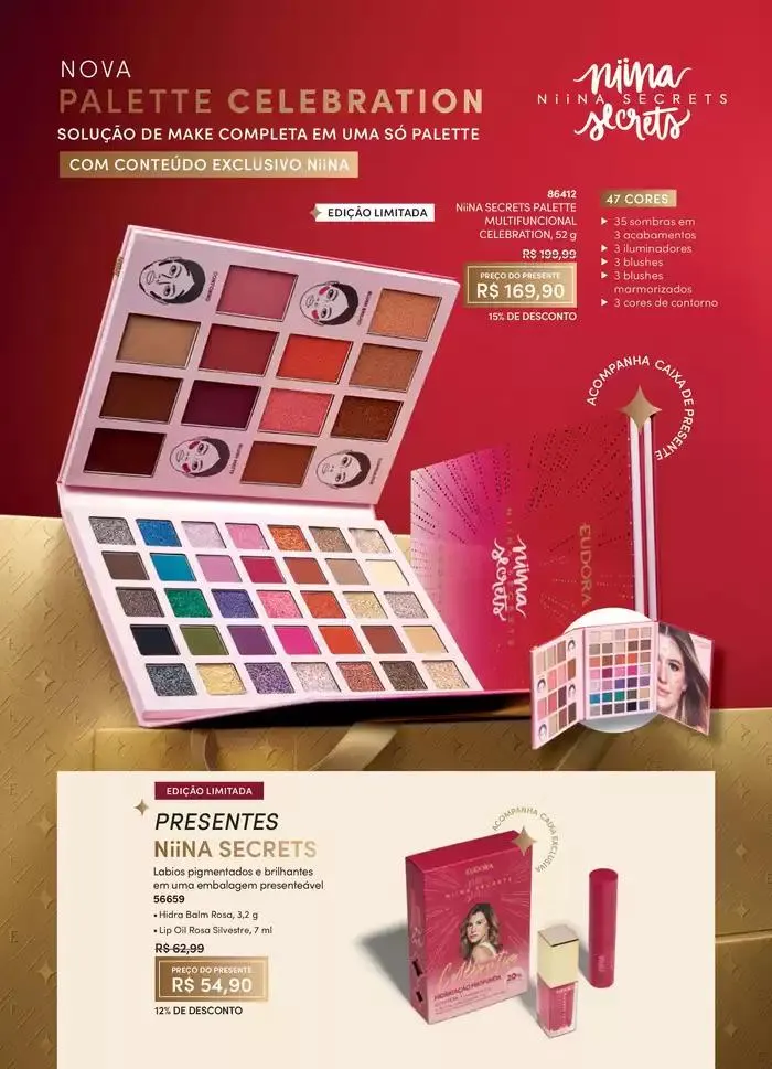 Encarte de Natal Eudora 31 de outubro até 30 de novembro 2024 - Pagina 4