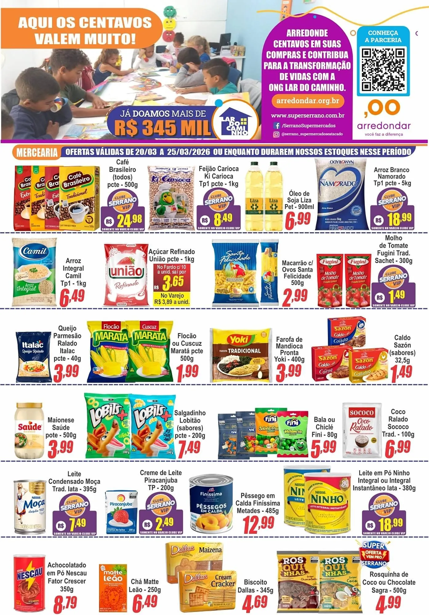 Encarte de Catálogo Serrano Supermercado 17 de março até 19 de março 2026 - Pagina 5