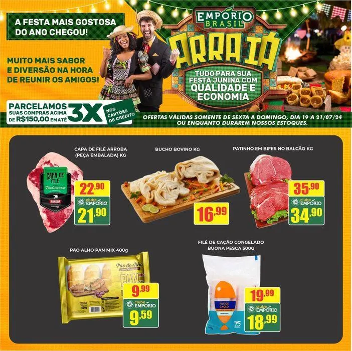 Encarte de Encarte Empório Brasil 19 de julho até 21 de julho 2024 - Pagina 7