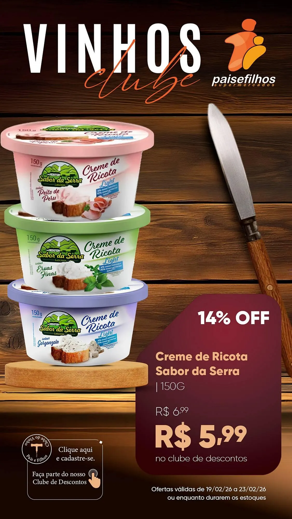 Encarte de Catálogo Pais e Filhos Supermercados 20 de fevereiro até 23 de fevereiro 2026 - Pagina 10