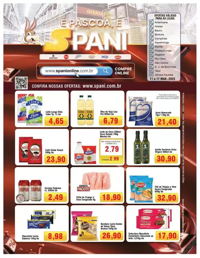 Encarte de Encarte Spani Atacadista 11 de março até 18 de março 2025 - Pagina 1