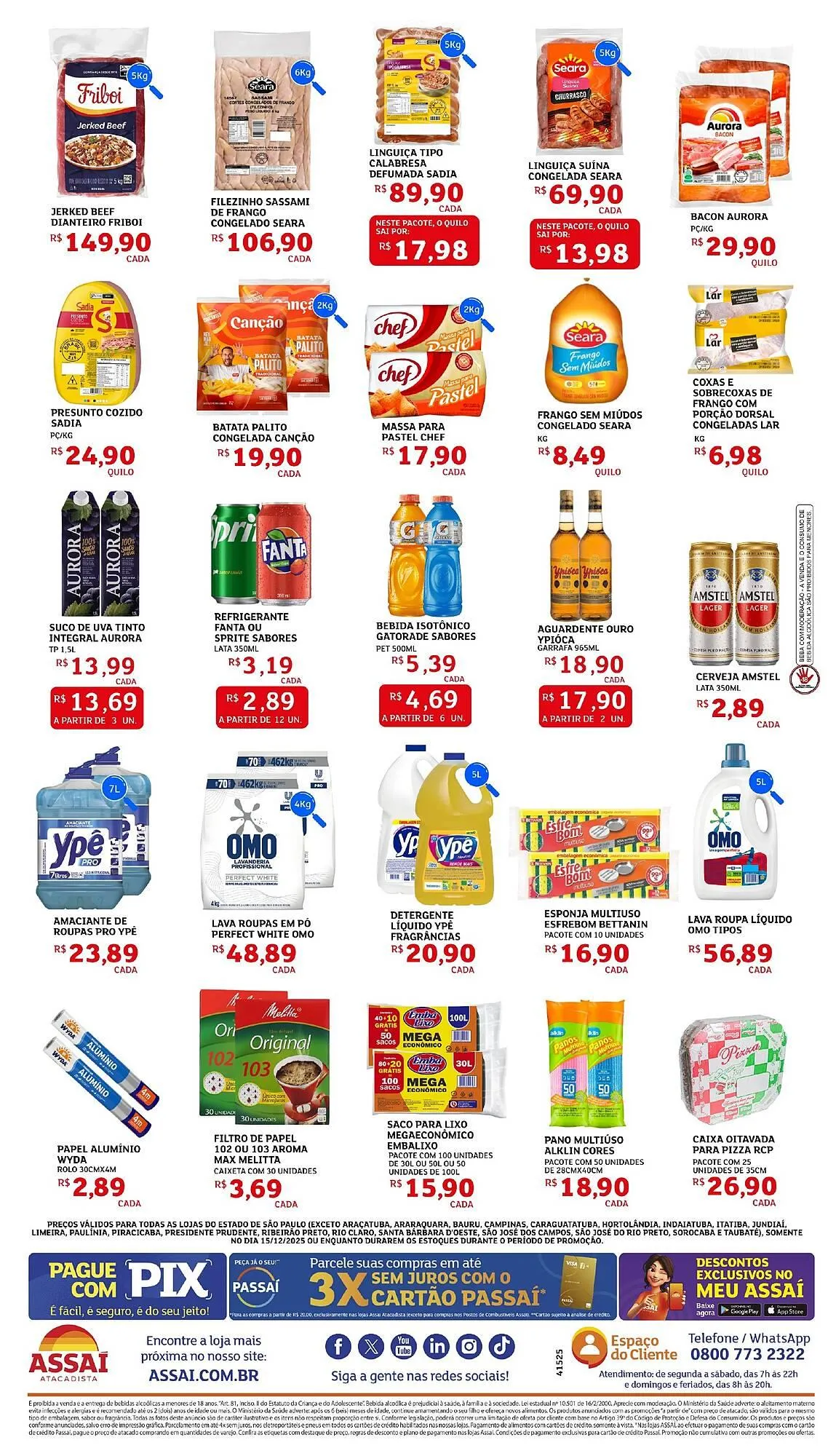 Encarte de Encarte Assaí Atacadista 15 de dezembro até 15 de dezembro 2025 - Pagina 2