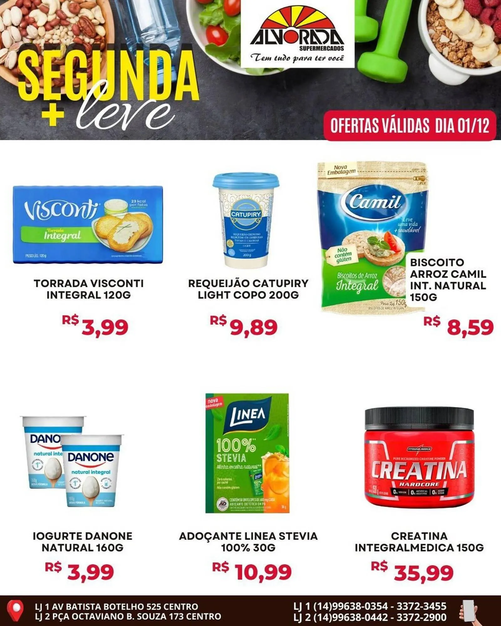 Encarte de Catálogo Alvorada Supermercados 3 de dezembro até 7 de dezembro 2025 - Pagina 1