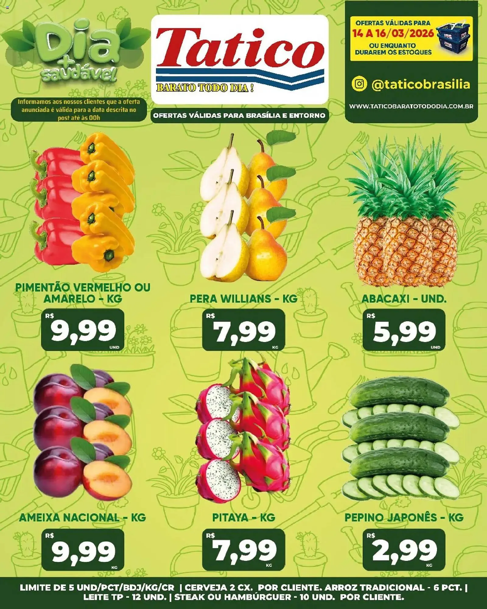 Encarte de Tabloide Tatico 14 de março até 16 de março 2026 - Pagina 32