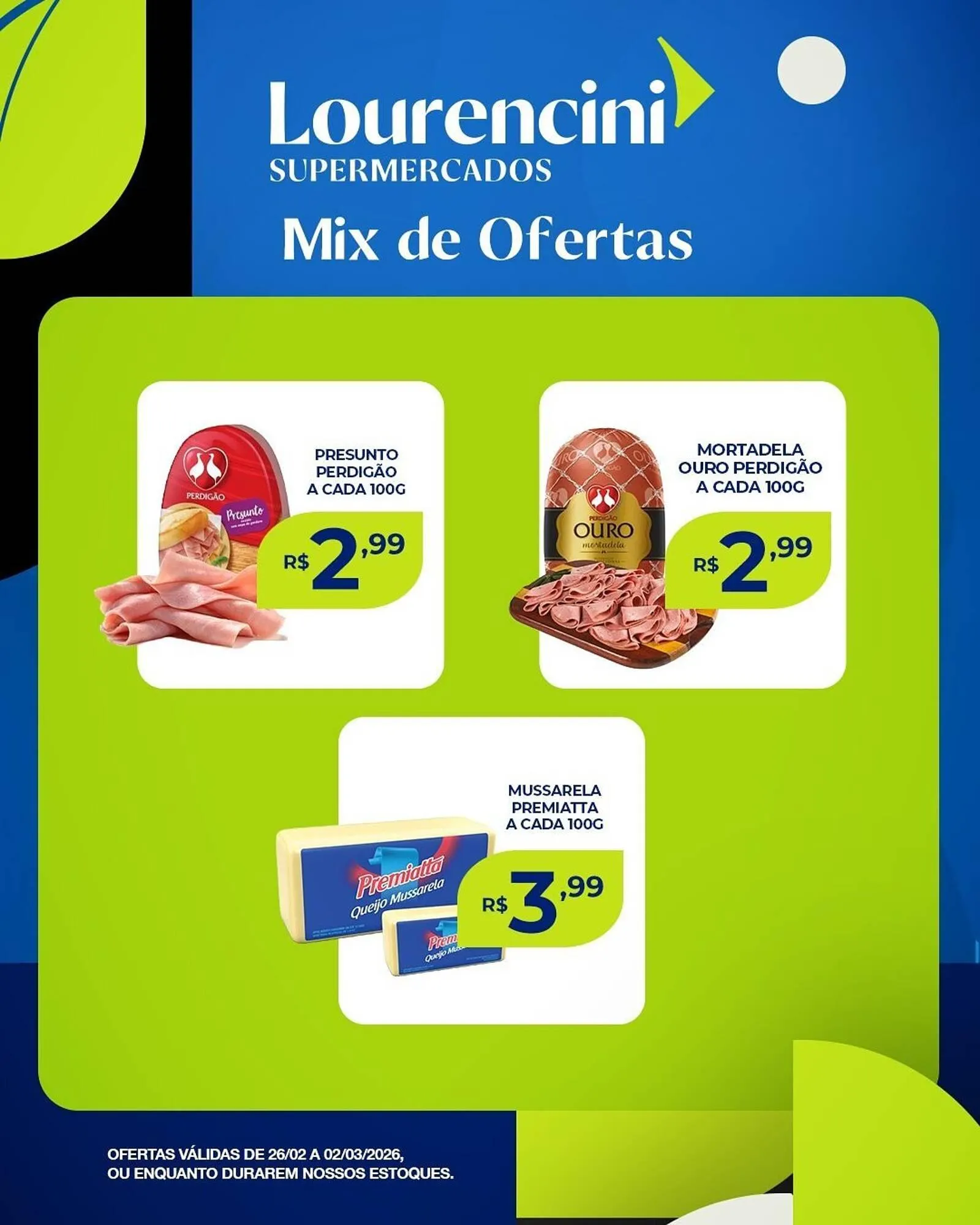 Encarte de Catálogo Lourencini Supermercados 28 de fevereiro até 3 de março 2026 - Pagina 5